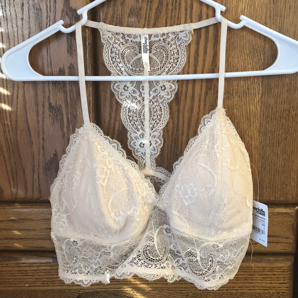 NWT Charlotte Russe Lace Bralette